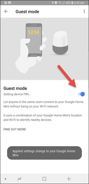 Guest Mode Casting without Wi-Fi
