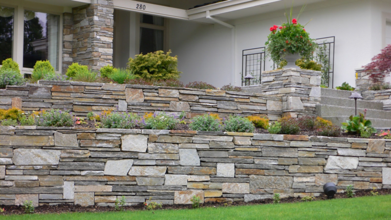 Using Stone for Retaining Walls