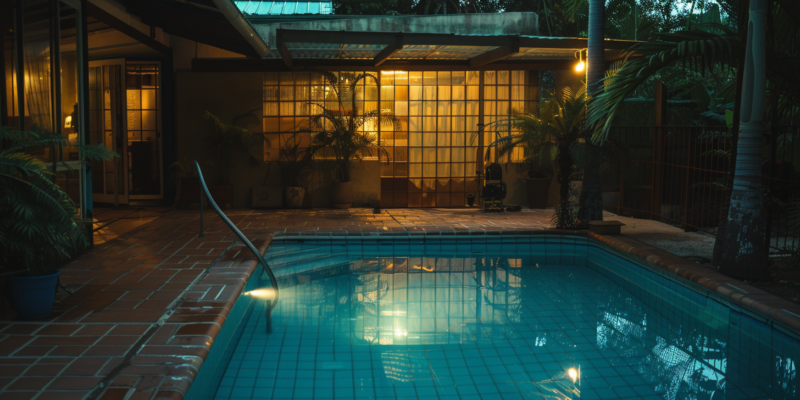 Pool in Air BNB